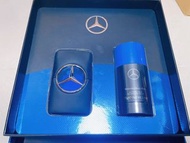 Mercedes Benz 賓士王者之星男性淡香水禮盒組（香水100ML+體香膏75g）