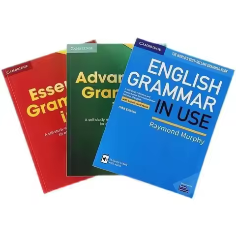 Essential Advanced English Grammar in Use Cambridge English Grammar Set of 3 Books
