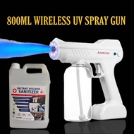 PSB_ Spray Gun Wireless Rechargeable Disinfection Sprayer Nano Blue Ray Atomizer Fogging Spray Gun 蓝光雾化消毒槍