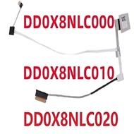 DD0X8NLC010 DD0X8NLC020 DD0X8NLC000 led lcd lvds cable for HP ProBook 450 455 G7 HSN-Q25C