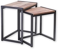 Urban Living Riverside Set of 2 Tables D'APPOINT PM: 38X30XH40CM ET GM: 44X30XH45CM