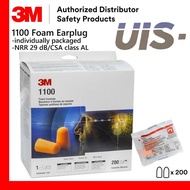 3M Ear Plug / 3M 1100 SIRIM DOSH Disposable Ear Plug / 3M 1100 Ear Plug (200 PAIR/BOX)