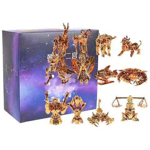 Saint Seiya Gold Cloth Zodiac Aries Gemini Cancer Leo Virgo Libra Scorpio Sagittarius Aquarius Pisce