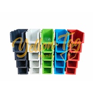 100 PCS XXS-B Stackable Bin Boxes Storage Organizer Supplies Tools Bins Hardware Storage Solutions