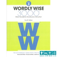 Wordly Wise 3,000 Book 3,4/e Vocabulary Learning Shulin Bookstore