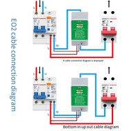 【JJL】- PZIOT-E02 AC Single Phase Din Rail Meter Wifi Energy Power Meter Electric Wattmeter Tasmota E
