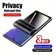 3Pcs Anti Spy Privacy Anti Blue Light Hydrogel Film HD Soft Film For Oppo F35 F25 F27 F29 F31 F33 Pr