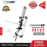 TenXion Archery TX127 40-65LBS Left Right Handed Compound Bow Anak Panah Memanah Busur Arrows Shooti