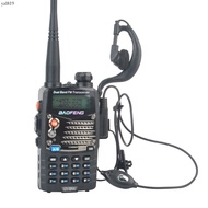 วิทยุสื่อสาร UV-5RA สองทาง Vhf/uhf Dual Band 5W 128CH FM พกพาได้พร้อม Yzl819-CB หูฟัง