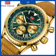 [Amber] Watch Casual Men's Watch Multifunctional Quartz Watch Aviation Chronograph Men's Watch Genui