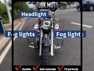 【Perfect fit】For Lifan V400 fog lamp three lamp cap headlight cap Harley gangster style modification