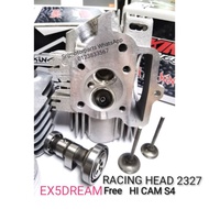 EX5DREAM EX5CLASS1 WAVE100 WAVE100R RACING HEAD 2327 2428.FREE RACING CAM HI CAM S4