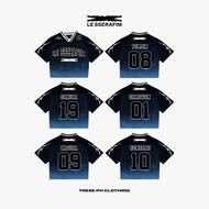 JERSEY V2 IN BLACK BLUE V-Neck Short Sleeve Jersey