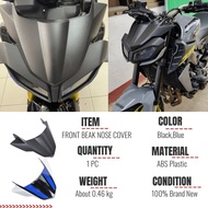 LJBKOALL Motorcycle Fly Screen Shield Front Fender Beak Nose Cone Extension Extender Wheel Cover Cowl For Yamaha FZ 09 MT-09 MT09 2017 2018 2019 2020 Accessories