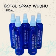 BOTOL SPRAY WUDUK (250ML biru) BOTOL AIR WUDUK SPRAY SERBAGUNA BOTOL WUDUK MURAH BOTOL WUDUK HAJI UM