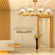 Golden Crystal Glass Pendant Light / Dining Pendant Light / Nordic Design Dining Ceiling Lamp A3091/10