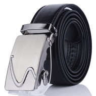 Luxury Men Formal Automatic Buckle Belt Elegant S Pattern