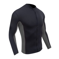 2MM Neoprene Diving Top Split Wetsuit Jacket Men S Water Sports Swimming Snorkeling Surfing Warm Wet