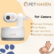 AI Pet Monitoring Pet Camera Pet Camera PO Pet AI Companion Cat Camera Pet Camera with Voice House W