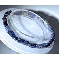 Natural Crystal Pietersite Cube Bead Bracelet 4mm (With Certificate) 天然彼得石手串