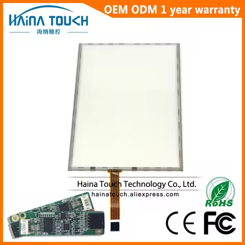 Win10 Compatible 5 wire 15 Inch USB touchscreen 15 touch screen panel, 5 wire resistive industrial U