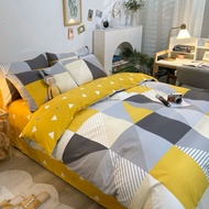 3In1 Set Duvet CoverZippered Comforter Cover (2pcs Pillowcase and 1pc duvet cover )