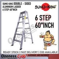 Sumo King Double Sided Aluminium Ladder 6 STEP 60''INCH