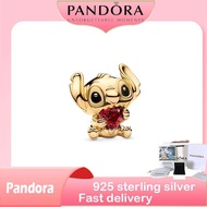 S925 sterling silver agent to purchase products birthday gift Disney Stitch Heart Charm