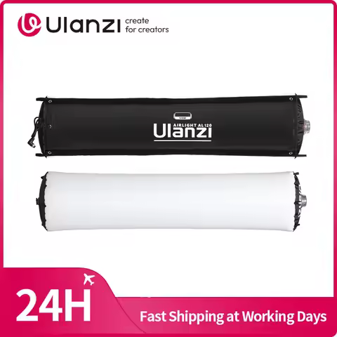 ​Ulanzi AL120/AL60 Bi-color Inflatable LED Light Air Tube Video Light 2700-6500K for Indoor/Outdoor 