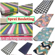 ZIPPERED FOAM MATTRESS BEDSHEET SIZE 90X200X15CM AND 120X200X15CM ZIPPERED MATTRESS COVER SARUNG TIL