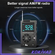 [Kokiya2] AM FM Radio Multifunctional AM/FM/MP3 Digital Radio for Indoor