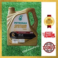 PETRONAS SYNTIUM 7000 0W-20 FULLY SYNTHETIC 4L MINYAK HITAM 10000KM 0W20