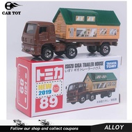Car Toys Takara Tomy Tomica No. 89 Isuzu Giga Trailer House Diecast Truck Model Toys For Children Wi