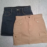 Hot pants and skirt pants