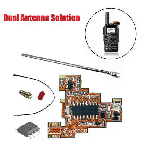A52TSI4732 V5.0 FPC Module+2M Chip+Antenna for Quansheng UVK5 UVK6 HF Shortwave Full Band/Single Sid