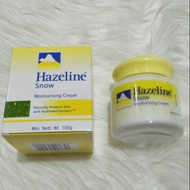 HIJAU Hazeline snow &amp; hazeline Green - Moisturizing Cream Original 100gr Malaysia