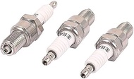 3pcs F7TC Ceramic Small Engine Generator Spark Plug Replacement