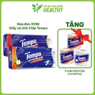 [LOT OF 10 ROLLS] Tempo Premium Toilet Paper 3 Layers Toipa German Brand Safe For Skin