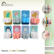 GANTUNGAN Goods Mop Holder | Broom Holder | Mop Broom Hanger | Mop Broom Handle Clamp