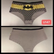 U147 XS/S/3XL #出口英國貨品 內褲 棉質 蝙蝠俠 正義聯盟英雄 Marvel DC Comics superhero Collection batman Cotton underwear