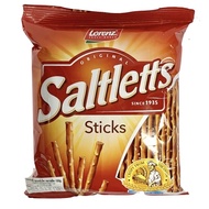 ลอเรนซ์ ขนมปัง อบกรอบ รสเกลือ เพรซเซล Lorenz Saltletts Sticks Brezel Seed Cracker Cocktail 6 แบบ