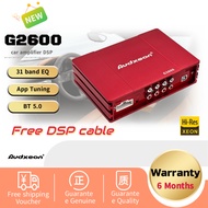Audxeon G2600 dsp amplifier car amplifier dsp processor 6CH 31-band-EQ BT5.0 app tuning