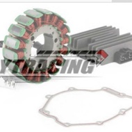 Suitable for Yamaha FZ6/R 09-17 XJ6/F Diversion F 10-17 Fixed Rectifier Gasket