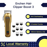 Enchen Hair Trimmer Boost 3 Professional Cordless Hair Clipper LED Display Hair Cutting Machine