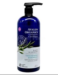 美國 Avalon 阿瓦隆防脫有機洗髮水 946ml	654749361269