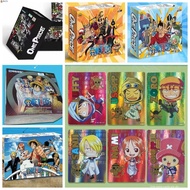 LEOTA One Piece Collection Cards, Anime One Piece Trading Game TCG Booster Box Game Cards, Collection Cards Box Booster TCG Rare Luffy Sanji Nami One Piece Booster Pack Child Toy