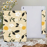 1 Pc Lemon Tablet Case & Kindle E-Book Case Compatible With IPad 10th Generation, IPad 10.2/Mini6/Mi