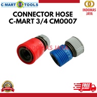 C-Mart Tap Adaptor & Hose Connector CM0007 19mm (3/) 1pc
