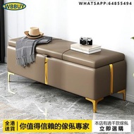 (Wbbuy)換鞋凳 門口鞋櫃 長條凳 床尾儲物皮凳 試鞋凳 坐凳 Shoe cabinet 包送貨