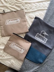 100%正品 Coleman and Chums Pouch Set 旅行 露營 日常袋仔